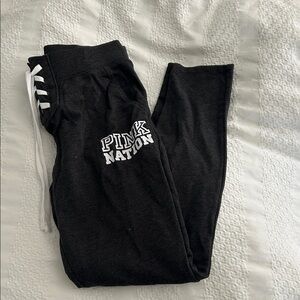 PINK Victoria's Secret heather gray Joggers